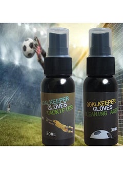 Aikanbo Goalkeeper Gloves Cleaning Agent And Tackifier，Goalkeeper Glove Grip Spray and Glue Remover Spray for Match Goalkeeper Gloves  - Image 5
