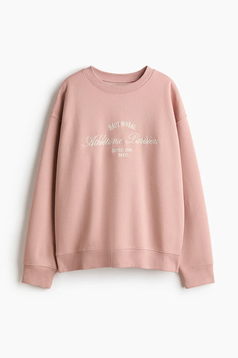 H&M Text-motif sweatshirt