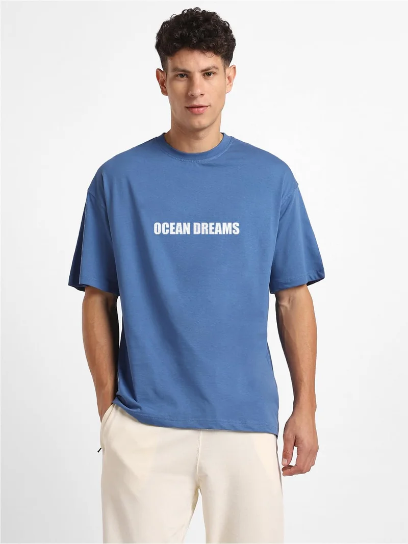 NOBERO  Ocean Dreams Oversized T-Shirt for Men for Men | Best Price UAE