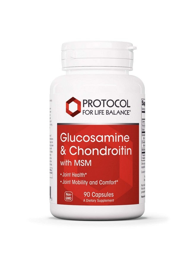 Protocol For Life Balance Glucosamine And Chondroitin With Msm 90 Capsules - Image 2