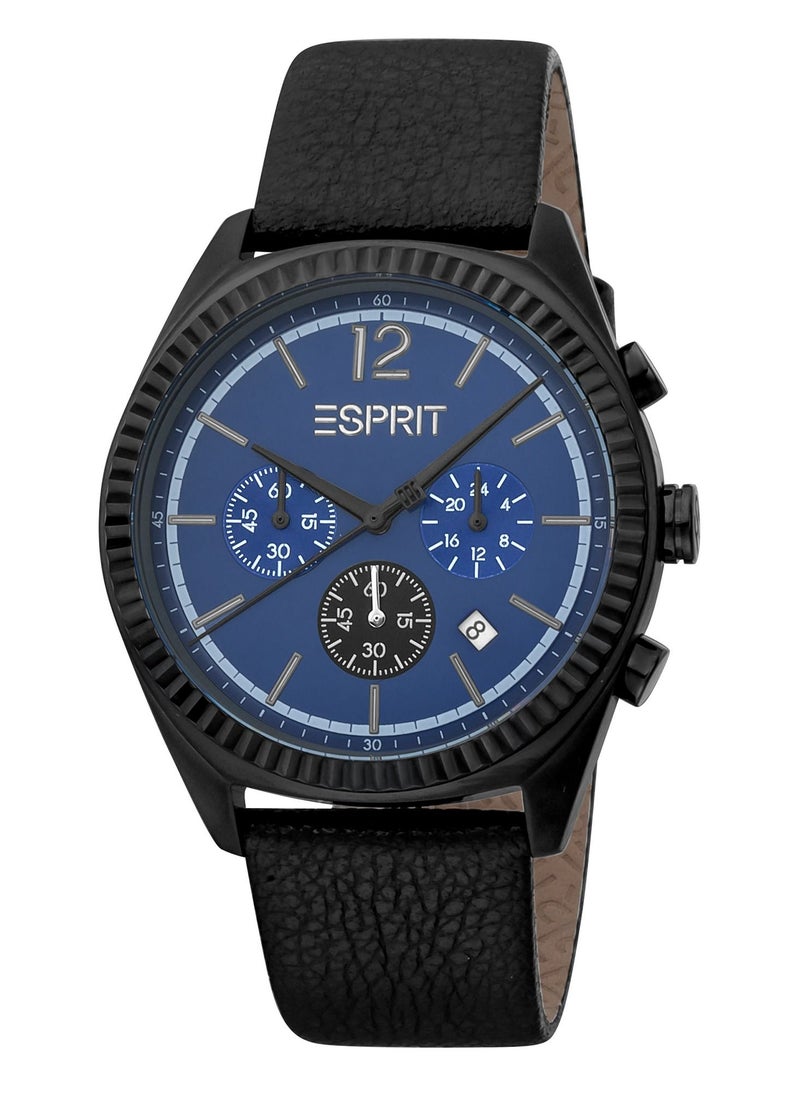 ESPRIT Leather Chronograph Watch ES1G309L0035  - Image 1