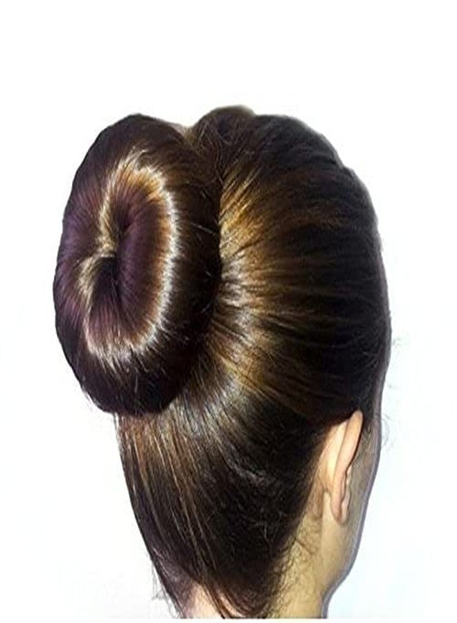 Glamyou Fully Hair Donuts For Bun Maker Easy To Use Hair Styling Juda Maker Donuts Set Of 3 Pcs Donuts Bun For Women Black Pack Of 3 - Image 4