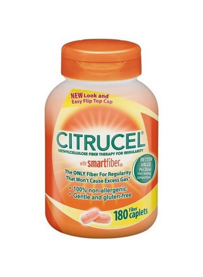 CITRUCEL علاج ألياف ميثيل السليلوز للانتظام - كبسولات ألياف 180 حبة في زجاجة - Image 1