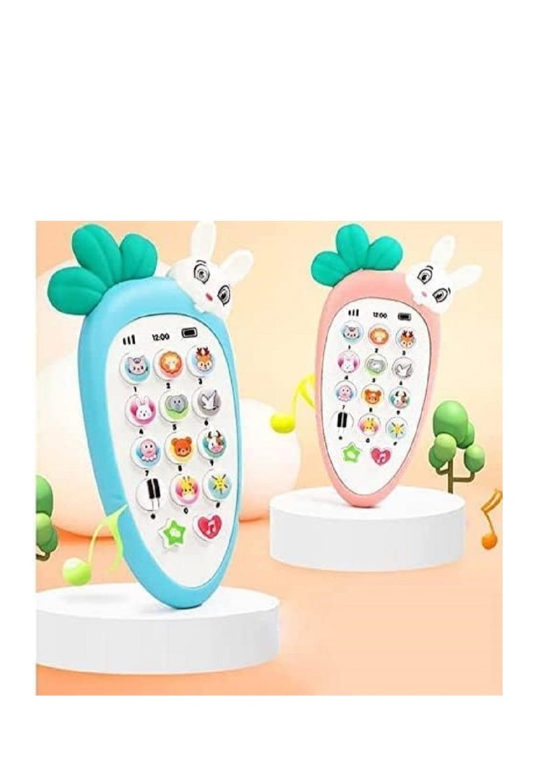 Baby Phone And Teether  Music And Lights  MultiColored - Image 1