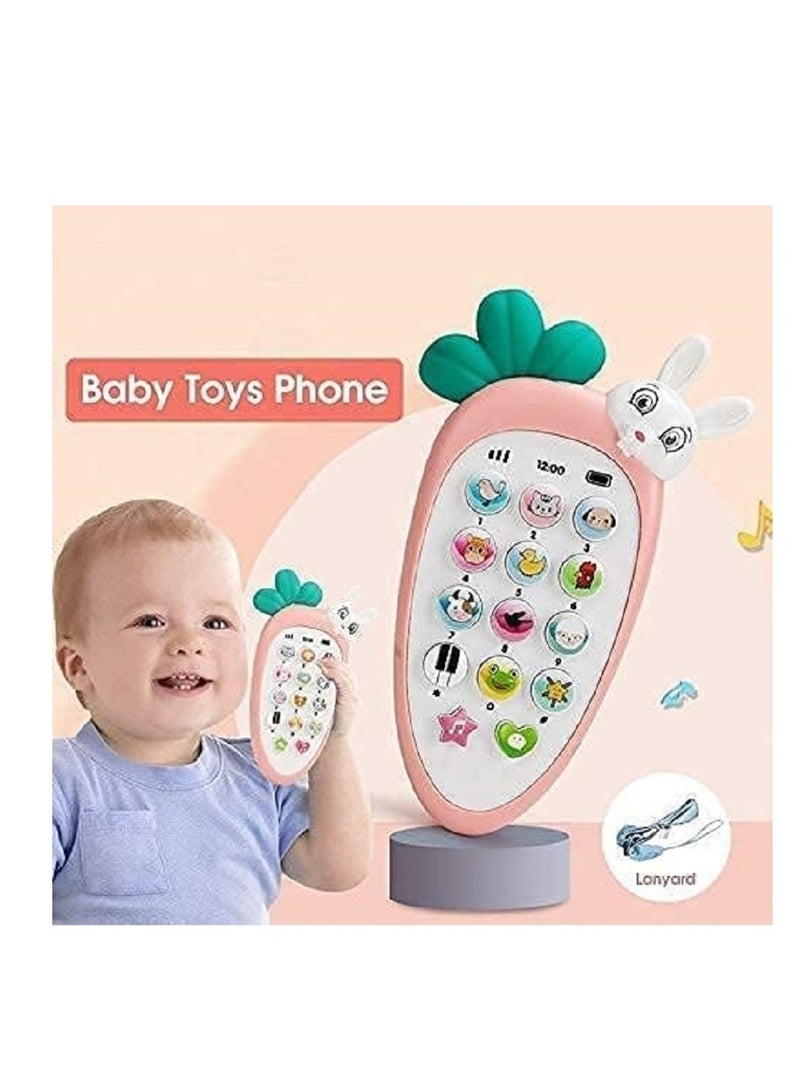 Baby Phone And Teether  Music And Lights  MultiColored - Image 2