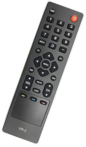 UBay New VR2 Remote Control fit for VIZIO LCD TV VP323HDTV10A VP422 VU32LHDTV10A VU37LHDTV10A VW32LHDTV20A VW32LHDTV30A VW32LHDTV40A VW37LHDTV20A VW37LHDTV30A VW37LHDTV40A VW42LFHDTV10A VECO320L - Image 2
