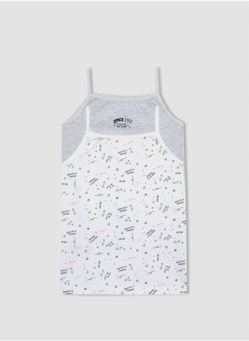 DeFacto - Girl 2 Piece Regular Fit Undershirt - Image 1
