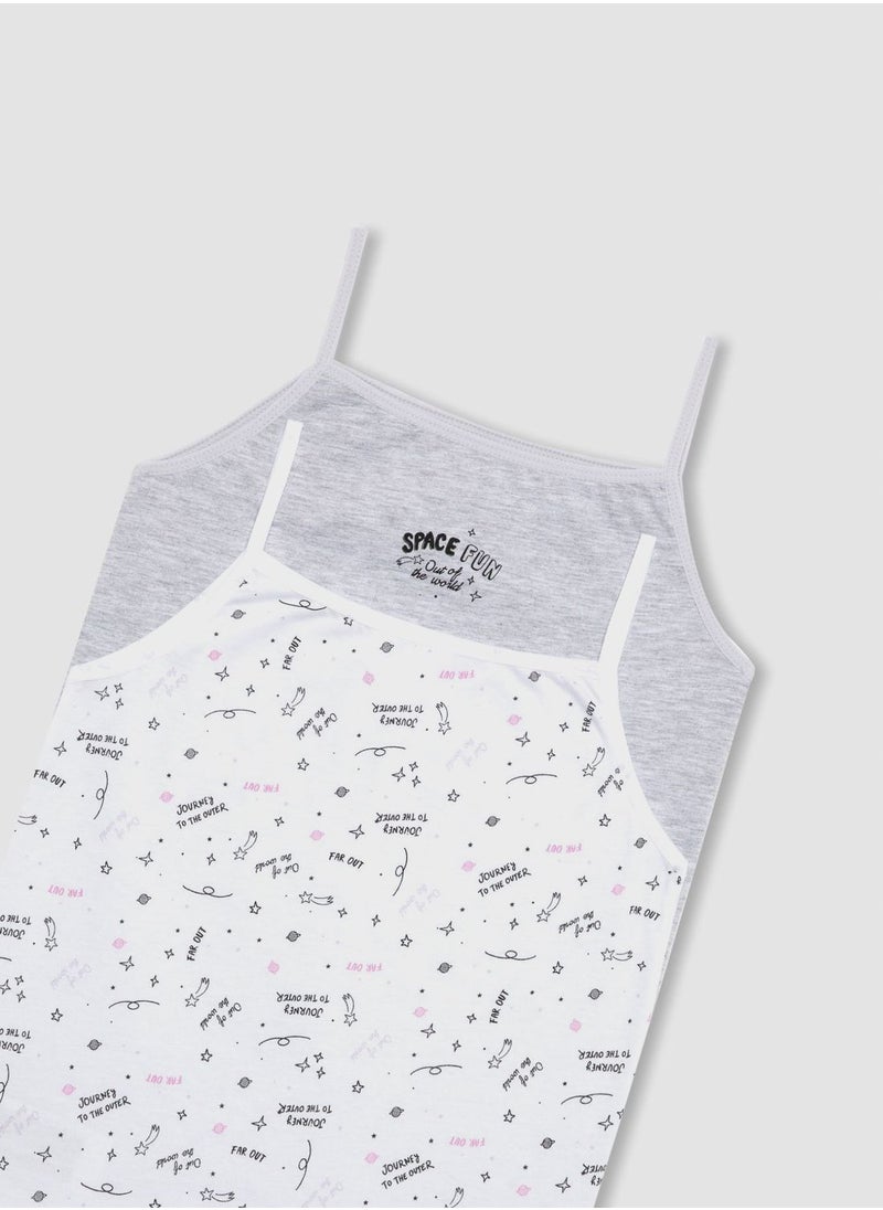 DeFacto - Girl 2 Piece Regular Fit Undershirt - Image 1