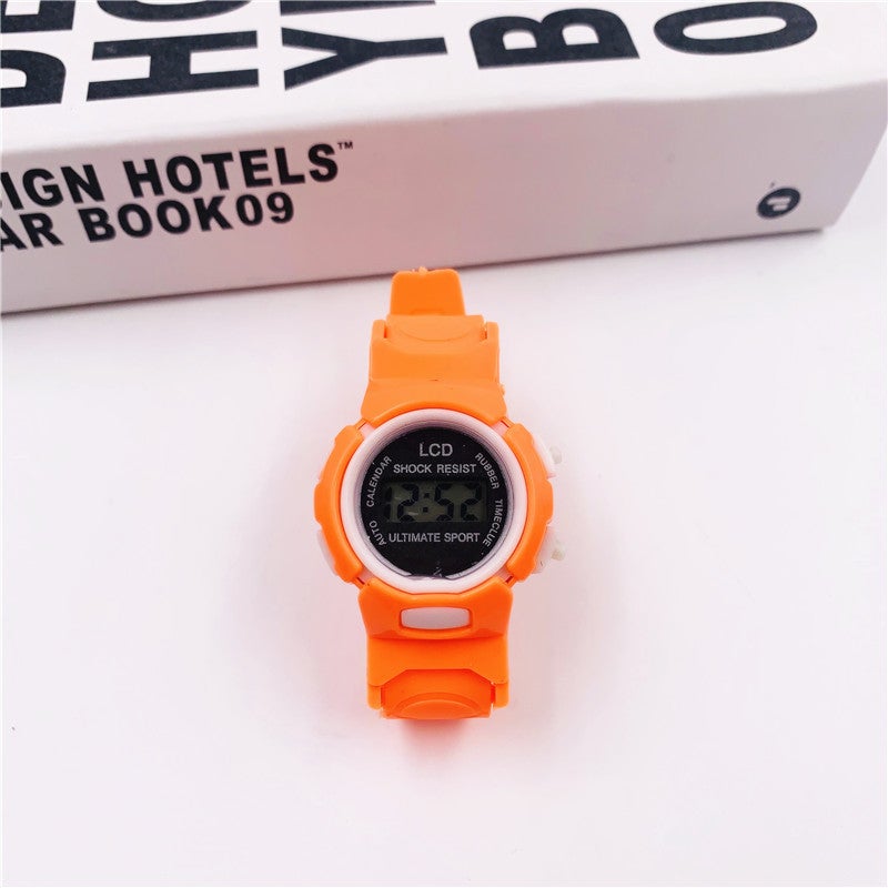 Children Watch Boy Girl Watch Cartoon Electronic Watch Multi-Color Student Gift Small Watch Watch - Image 1