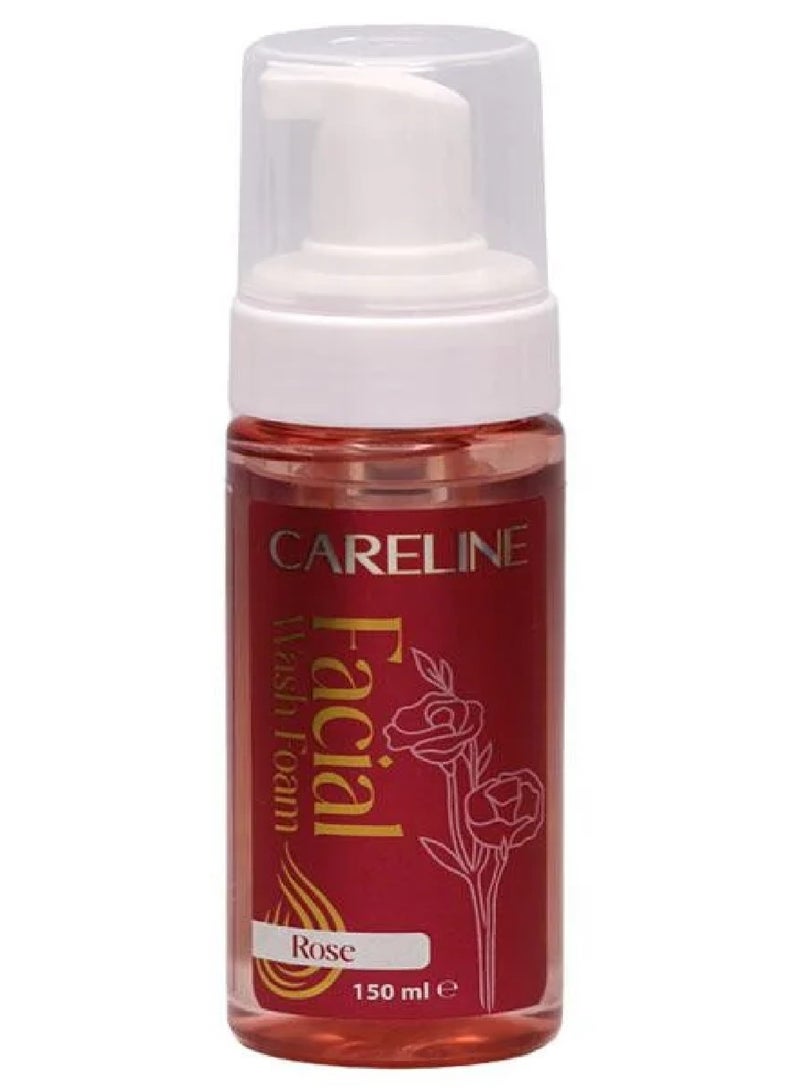 Careline Facial Wash Foam With Rose 150 ml