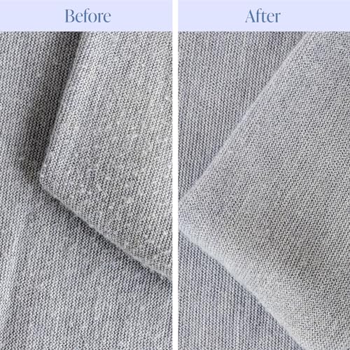 Nori Trim Fabric Shaver - Lint Remover for Clothes & Furniture Couch Pilling - Sweater Pill Remover - Clothes Shaver with 6 Precision Blades - Wireless and Rechargeable - Navy - Image 4