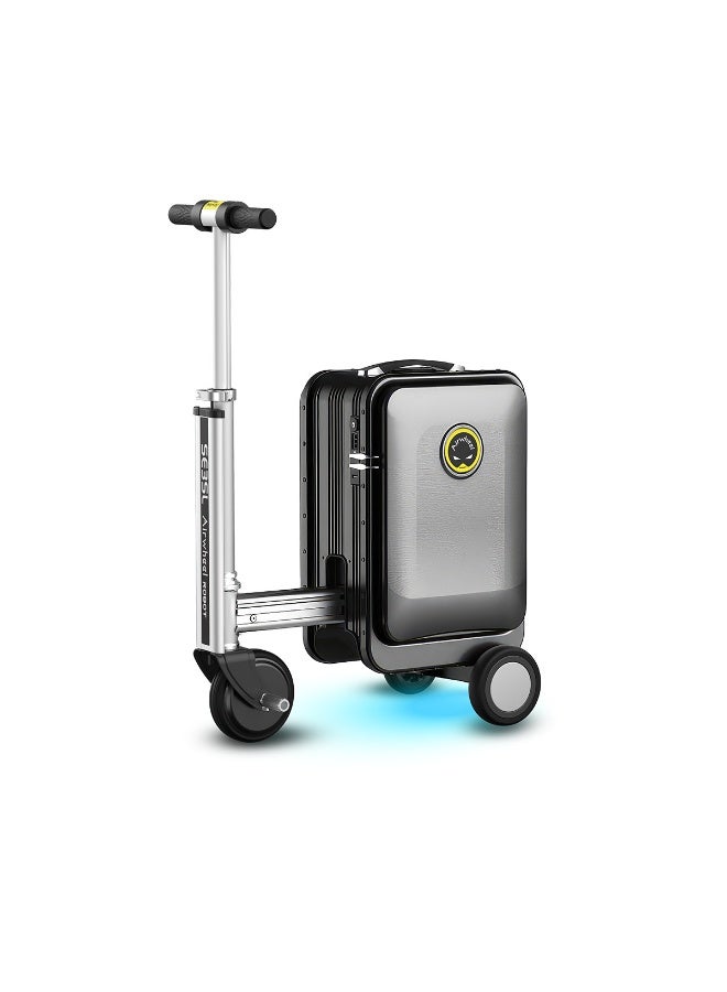 Airwheel SE3SL - Electric Luggage Scooter - Black | Smart Riding Suitcase with Removable Battery, Airwheel Luggage - Image 1