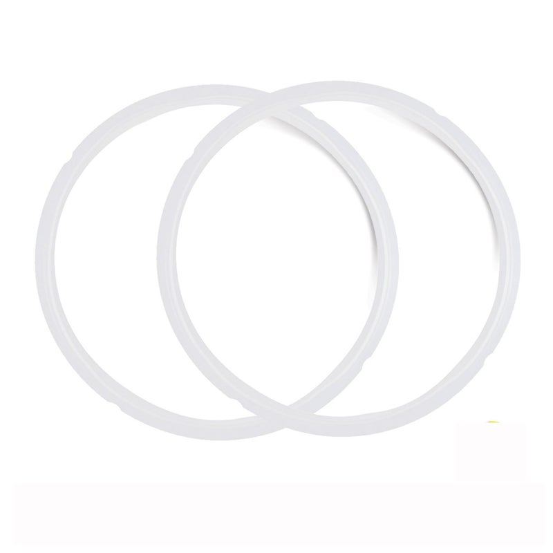 BRENSTEN Housewares Solutions Pack of 2 Silicone Sealing Rings Compatible with Instant Pot 5 & 6 Quart - Fits IP-DUO60, IP-LUX60, IP-DUO50, IP-LUX50, Smart-60, IP-CSG60 and IP-CSG50 - Image 1