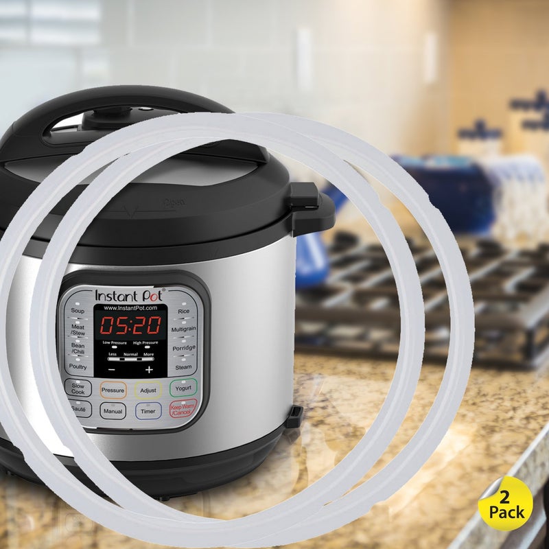 BRENSTEN Housewares Solutions Pack of 2 Silicone Sealing Rings Compatible with Instant Pot 5 & 6 Quart - Fits IP-DUO60, IP-LUX60, IP-DUO50, IP-LUX50, Smart-60, IP-CSG60 and IP-CSG50 - Image 4