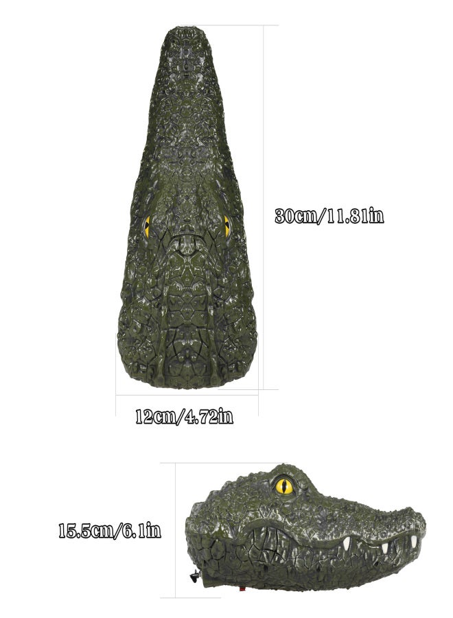 JJRC RC Boat Simulation Crocodile Electric Racing Boat for Pools 2.4G Remote 2CH Control Spoof Toy - Image 4