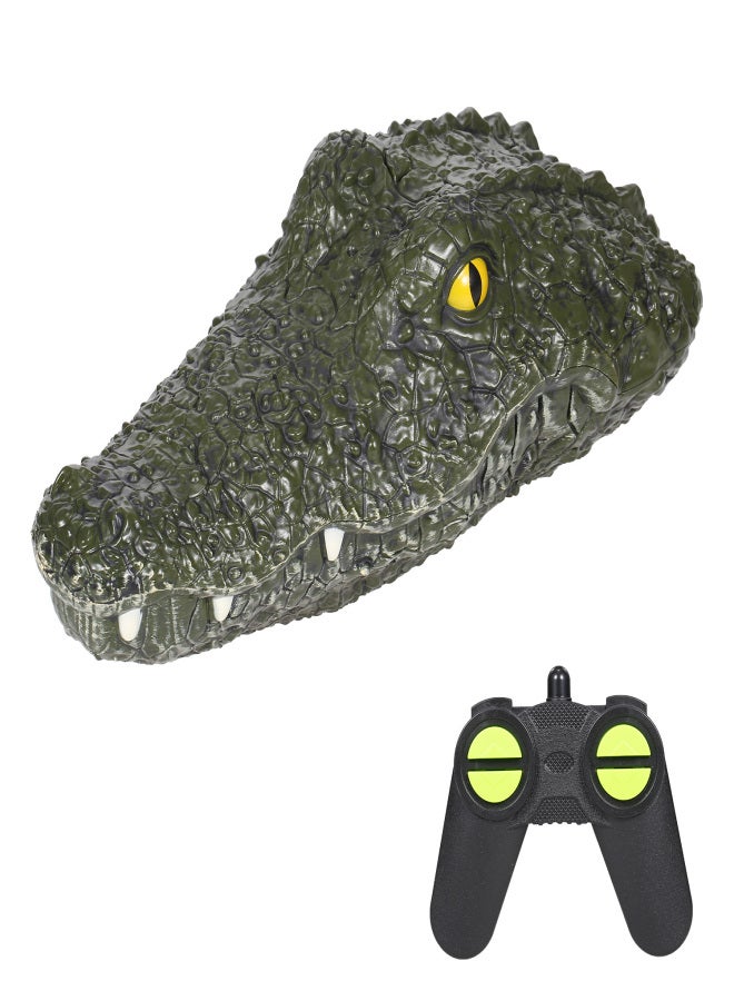 JJRC RC Boat Simulation Crocodile Electric Racing Boat for Pools 2.4G Remote 2CH Control Spoof Toy - Image 1