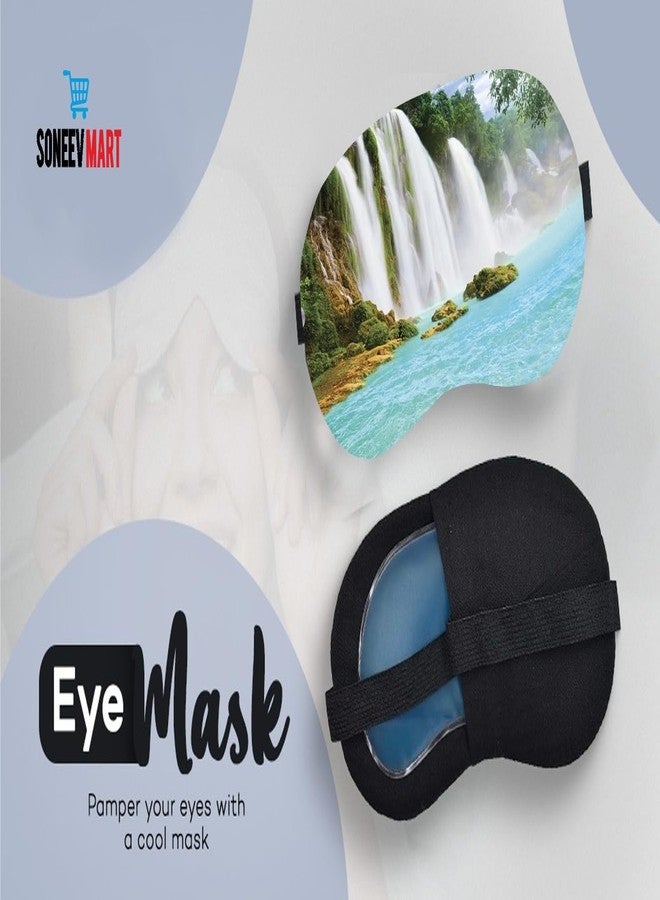 SONEEV MART Luxurious Gel Eye Mask for Soothing Relaxation and Stress Relief Reusable and Cold Therapy Ideal for Puffy Eyes, Dark Circles Headache Relief [PACK OF 2] - Image 4