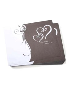 Black & White Double Heart Wedding Program Kit Two Hearts Become One - pzsku/Z635605A9EF123E925560Z/45/_/1646139065/5a33770a-20c0-4c1b-8ccd-c50a43e2fac1