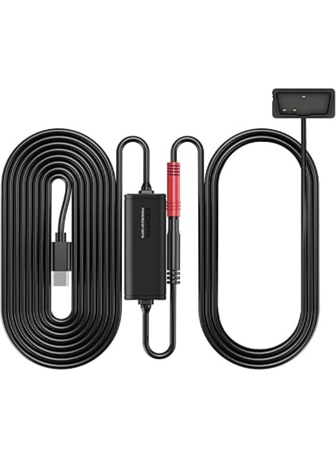 دي دي باي مجموعة أسلاك توصيل متوافقة مع Z60 وZ50Pro وZ60Pro وZ60 πLink، تتيح مراقبة السيارة على مدار 24 ساعة أثناء الوقوف، بقدرة كهربائية 12 فولت/2 امبير إلى 5 فولت/3 امبير طول 3 أمتار - Image 1