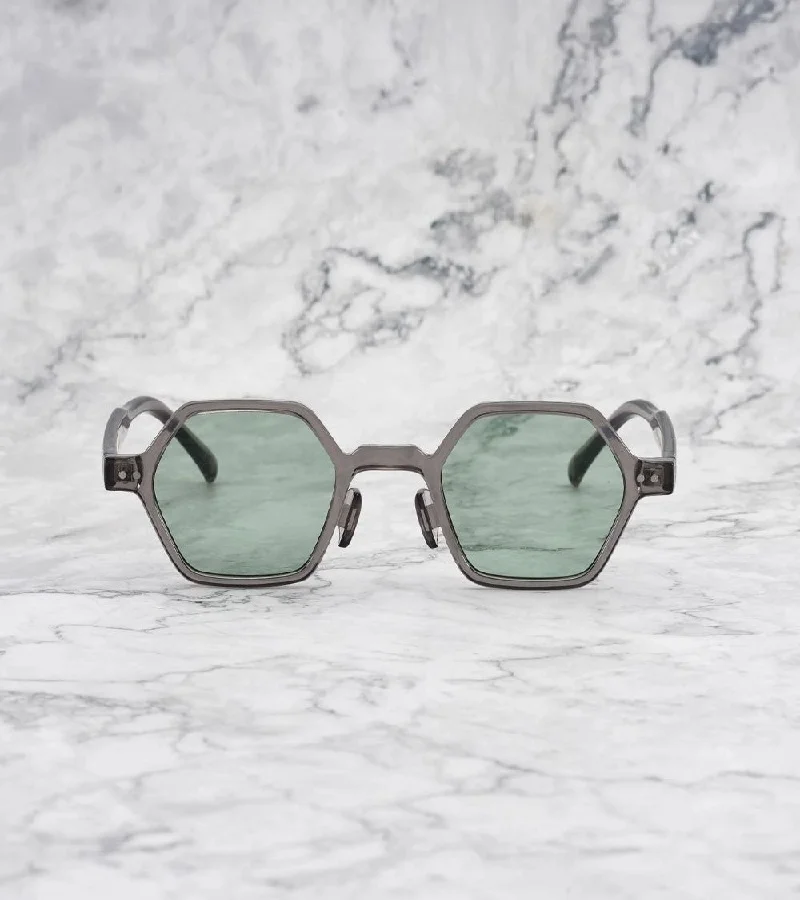  اكسبليست باوتس نظارات شمسية أنيقة للجنسين من ليون جراي-لايت جرين من إكسبليست بووتس