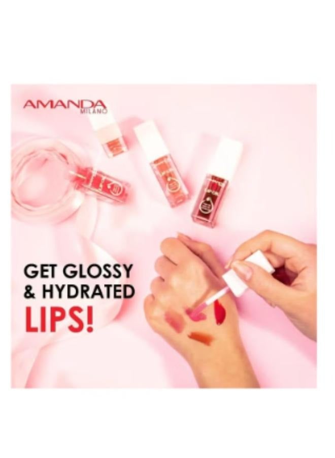 Amanda Milano Lip Oil With Argan Jojoba Avocado Oil - 02 - Image 4