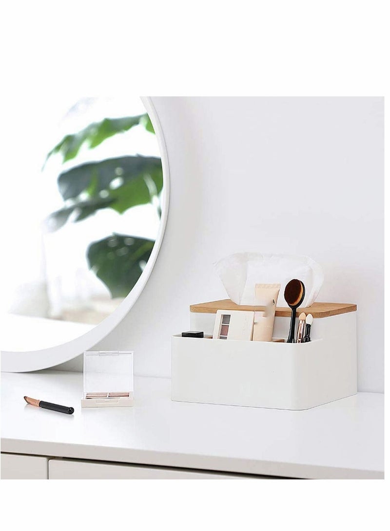نيبمينينت Tissue Box, Rectangular Holder Dispenser for Bedroom dDresser and Home Decor Table Top Bathroom Office Ttorage - Image 4