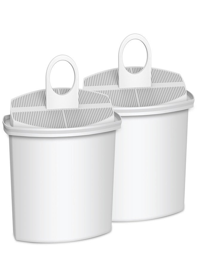 ووتر دروب فلتر ماء قهوة Waterdrop، بديل لـ Braun® KWF2، 3106، 3112، 3115، 3116، KF600، KF590E، KF580، KF550، KF190، KF187، KF155، KF150، KF140، معتمد من TÜV SÜD، عبوتان - Image 1