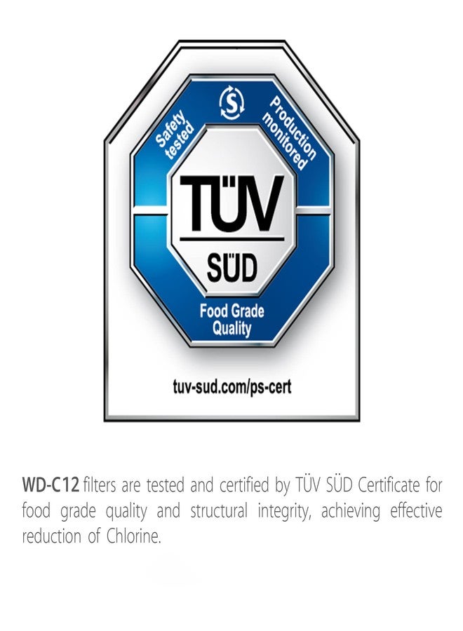 ووتر دروب فلتر ماء قهوة Waterdrop، بديل لـ Braun® KWF2، 3106، 3112، 3115، 3116، KF600، KF590E، KF580، KF550، KF190، KF187، KF155، KF150، KF140، معتمد من TÜV SÜD، عبوتان - Image 2