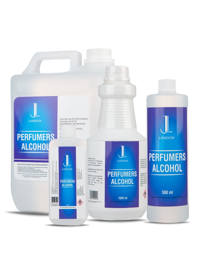 JAN LONDON - Jan London's Perfumers Alcohol, Ethanol, Isopropyl Myristate, and Propylene blend empowers you to create custom scents for perfumes, aftershaves, diffusers, and room sprays 500ml - Image 1