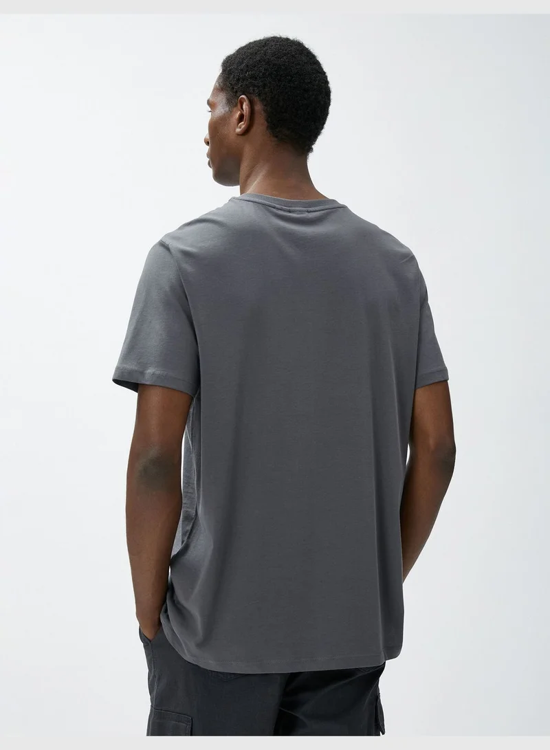 كوتون SmileyWorld® T-Shirt Printed Licensed Crew Neck Short Sleeve