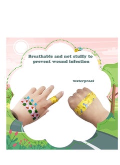 Excefore Colorful Cartoon Adhesive Bandages for Kids, 360 Pcs Children Waterproof Breathable Bandages, Bandages for Kids Repair Tape, Knuckle Stickers Comfortable Protection Scrapes and Cuts  - Image 3