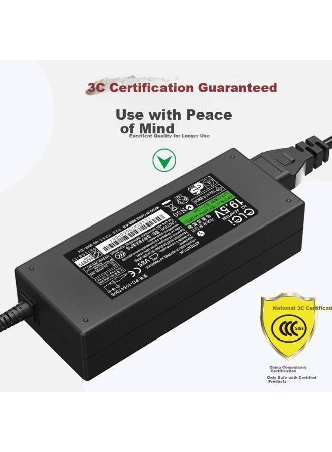 Elei Sony, 19.5v 3.9a 76w Laptop Power Adapter Cable, Vgp-ac19v37 Computer Charger - Image 3