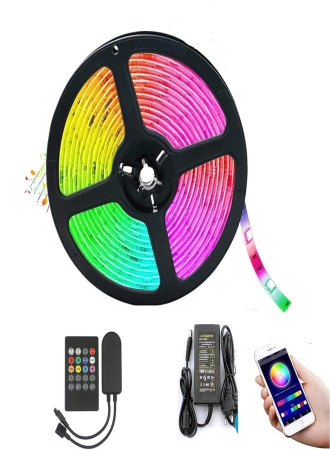 protium Bluetooth RGB Light Strip Kit with controller and supply, work with mobile App (12V, 30L/m (5-Meter Kit) PRSS030P20 - Image 1