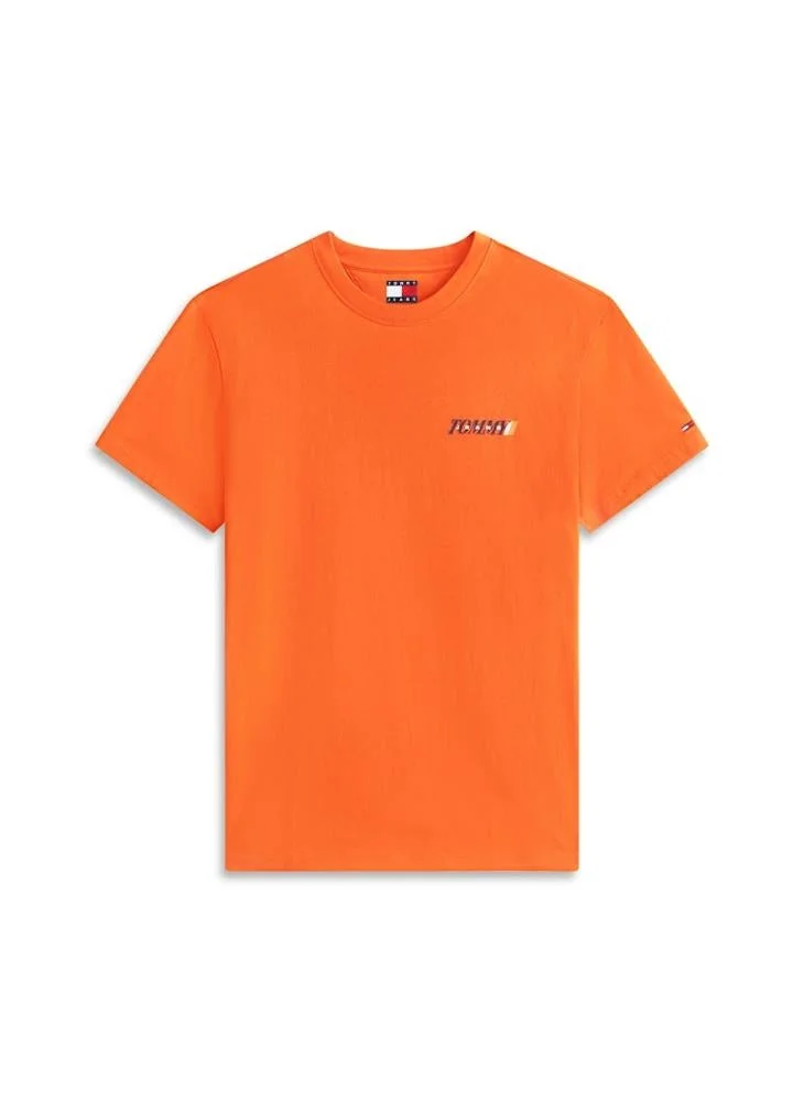 TOMMY JEANS  Vintage Back Logo Jersey T-Shirt for Men | Best Price UAE