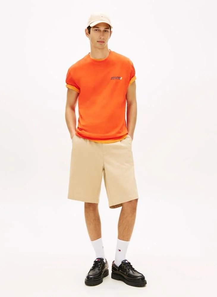 TOMMY JEANS  Vintage Back Logo Jersey T-Shirt for Men | Best Price UAE
