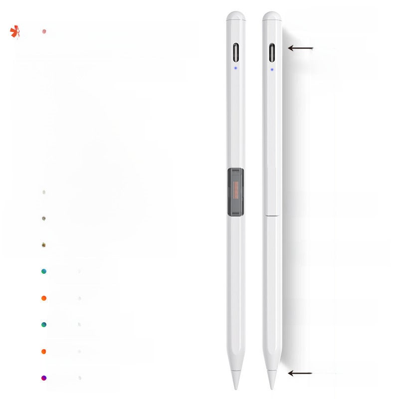 Transparent Apple Pencil Stylus X-Pen [iPad special pen-magnetic charging]] 