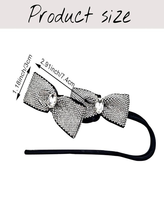 ECLATE ACCESSORIES ECLATE Hair Bun Maker with Rhinestones, French Twist Hairstyle Curler, Hair Accessories, 2 Pack - Image 3