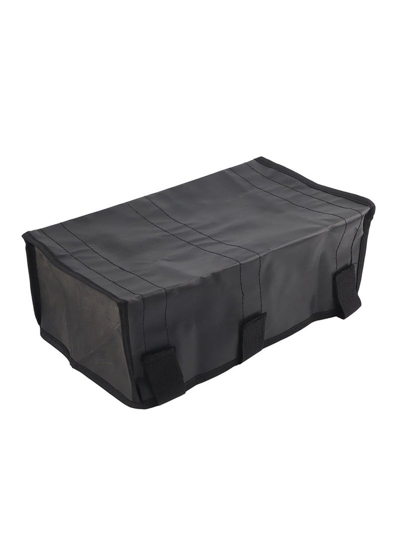 Stylish Underseat Basket Bag for Rollators and Wheelchairs Perfect Storage Solution for Seniors Black Color - Image 1