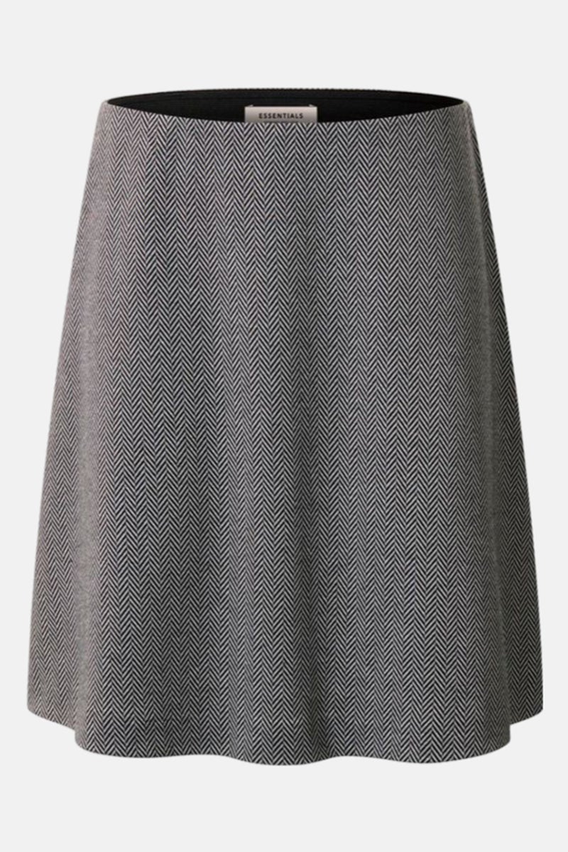 Tchibo Women Herringbone Mini Skirt, Black - Image 2