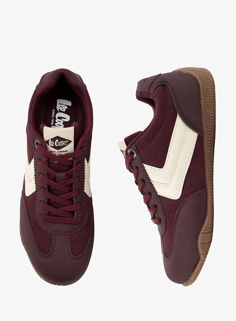 Lee Cooper Women's Panelled Sneakers with Lace-Up Closure