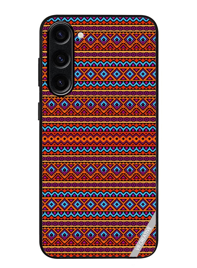 VR CREATIVE Protective Case Cover For Samsung Galaxy S24 Plus Texture Design Multicolour - Image 1