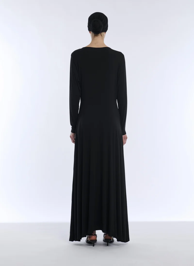 Iyal  Jersey Column Dress for Women | Best Price UAE