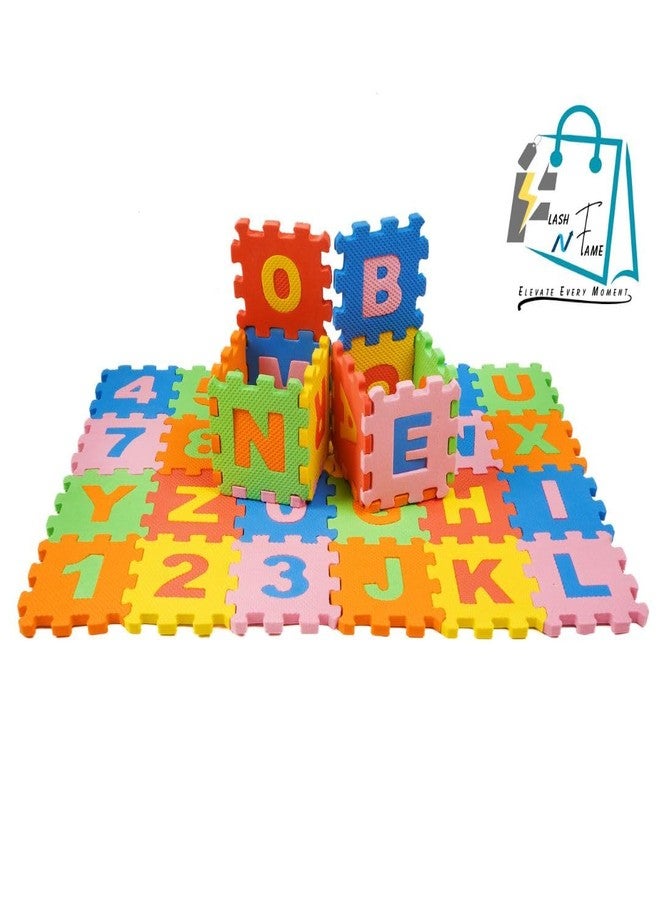 FLASH N FAME Kids Learning Mat - Alphabet & Number Set - EVA Foam - 6mm - Multicolor - Image 4