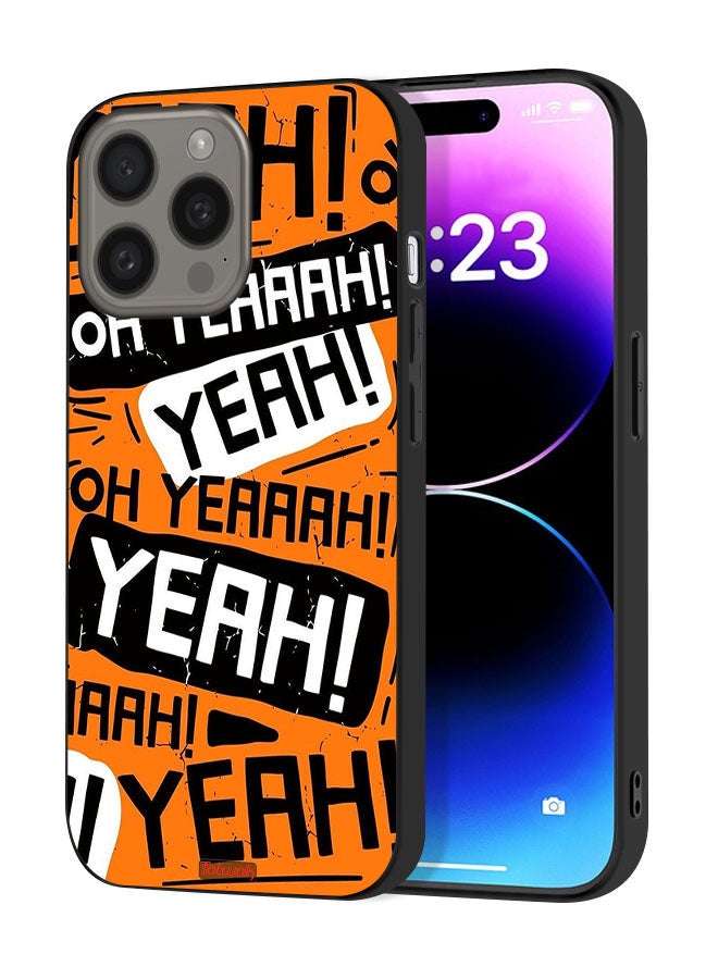 Tolwak Apple iPhone 15 Pro Protective Case Cover Oh Yeah - Image 1