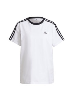 Adidas adidas W 3S Bf T White Training T-Shirts 2XSS  - Image 1