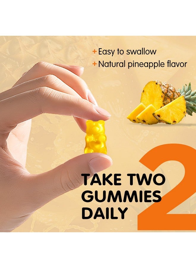 HOLLEGEND Alpha Lipoic Acid Gummies 1000Mg with Biotin, High Absorption Chewable ALA Supplement for Antioxidant, Brain Health and Nerve Support, Pineapple Flavor, Sugar Free, 60 Chews - Image 4