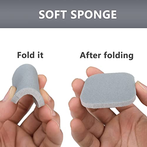 HDongany 54 Pack Sanding Blocks, 9 Grits from 320 to 3500, Soft Touch Sanding Pads,2" x 2" Sanding Sponge Polishing Pads, for Craft Polishing Repairing,Wood Working,Furniture polishing,Metal derusting - Image 4