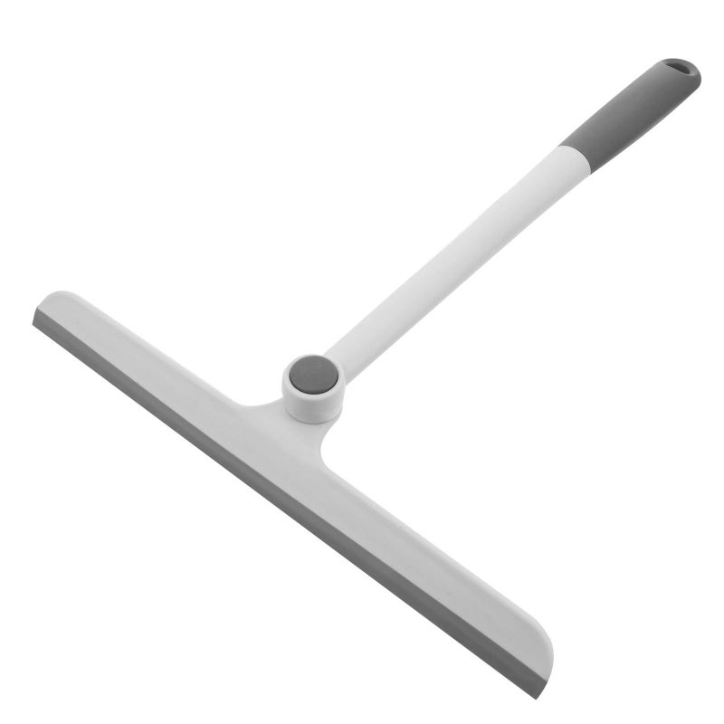 Rotatable Glass Wiper Squeegee for Window Mirror and Car Windshield Cleaning Grey White - Image 2