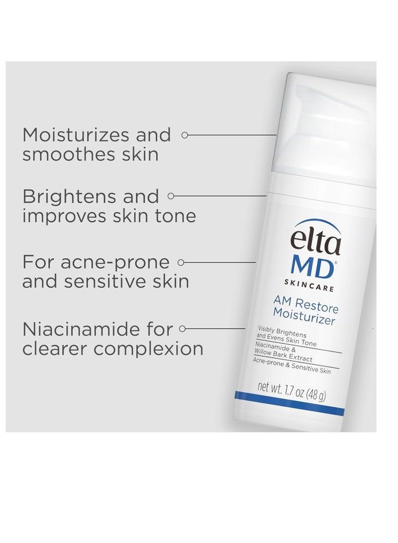EltaMD UV Daily Facial Sunscreen Broad-Spectrum SPF 40 with Therapy Facial Moisturizer, Oil-free, Lightweight, Fragrance-free, Dermatologist-Recommend - Image 2