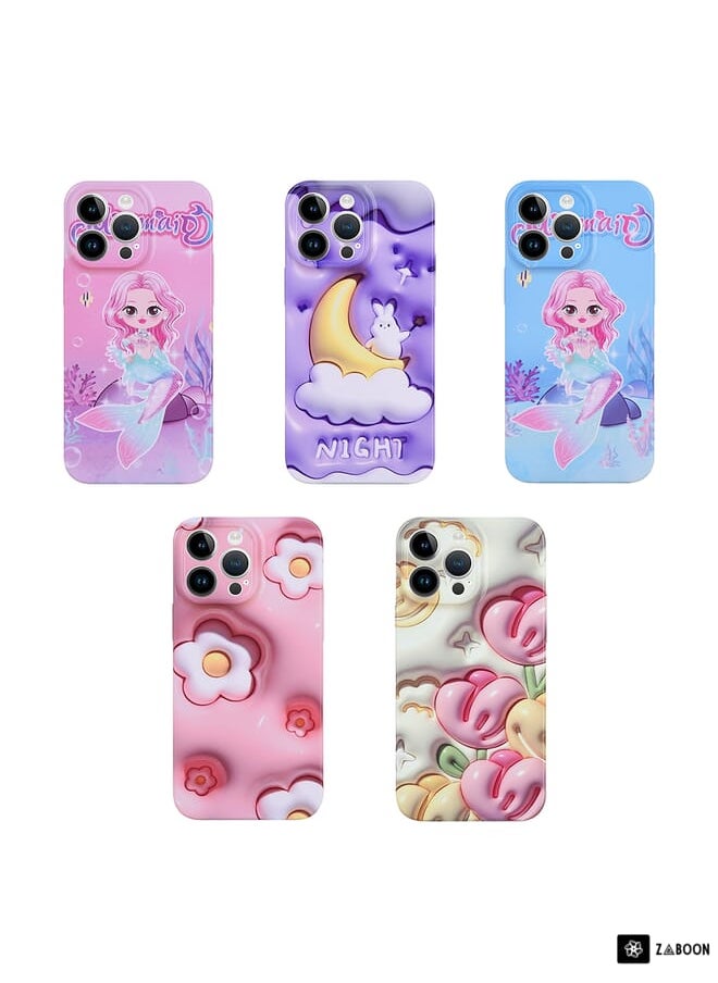 Zaboon - Protective Case Cover For iPhone 13 Pro Stereo Vision Pattern PC - Image 1